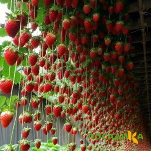 Клубника ампельная Анастасия купить по цене от 370р. в интернет-магазине «Посадика» с доставкой почтой в в Очере и по всей России – [изображение №1].